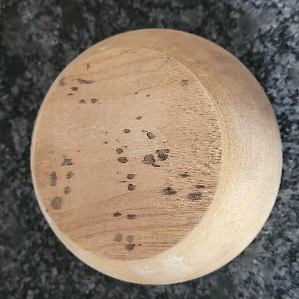 Wooden Shaving Bowl - Vintage - Picture 6 of 10